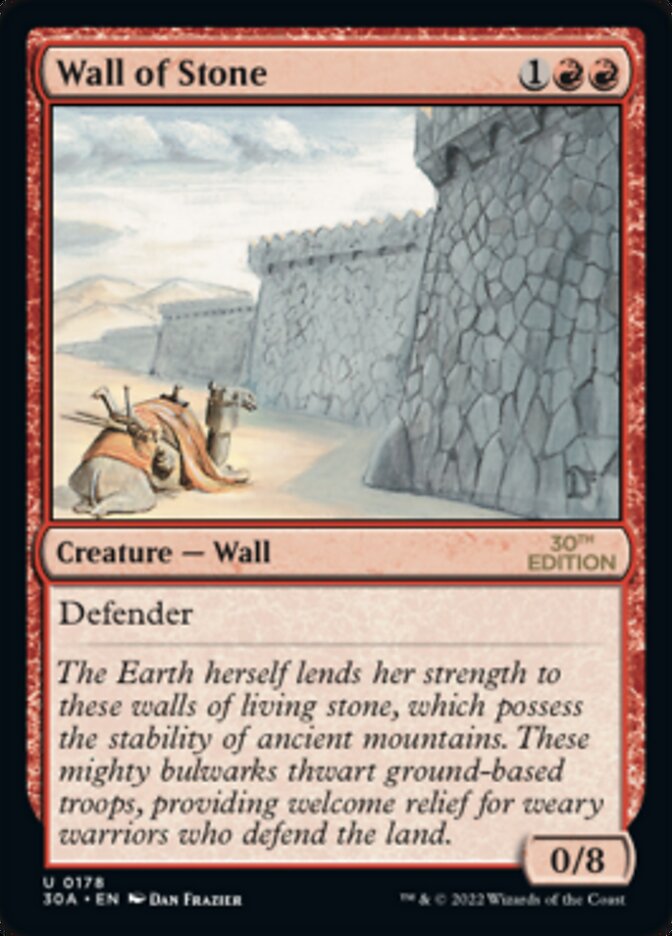 Wall of Stone [30th Anniversary Edition] | Pegasus Games WI