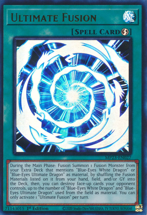 Ultimate Fusion [MP23-EN027] Ultra Rare | Pegasus Games WI