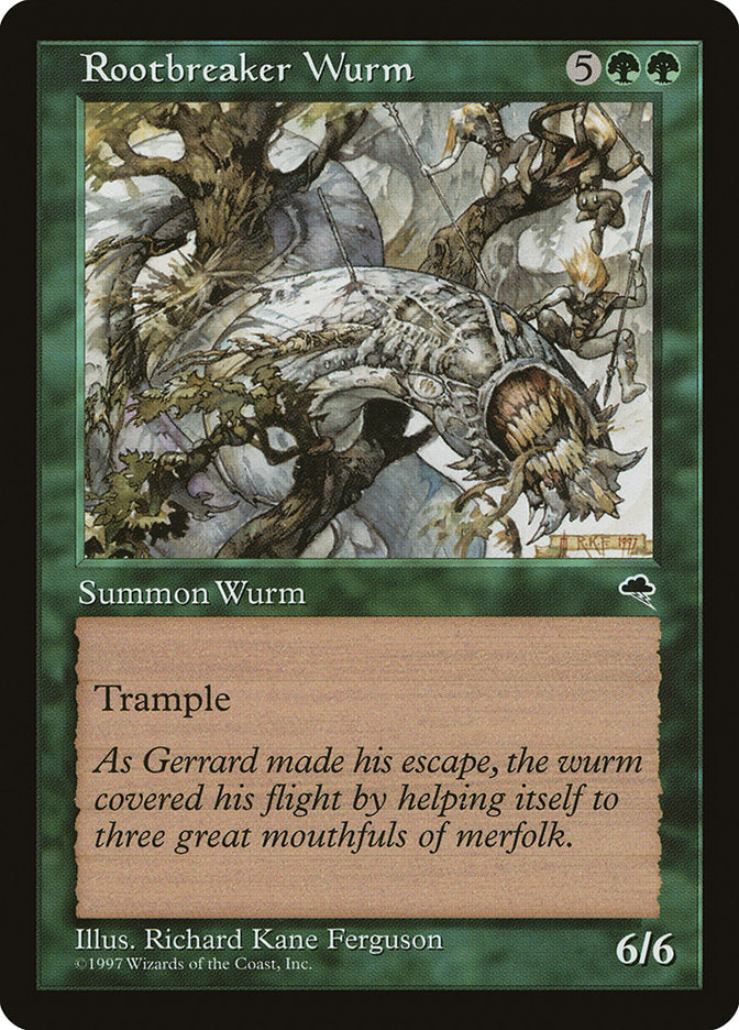 Rootbreaker Wurm [Tempest] | Pegasus Games WI