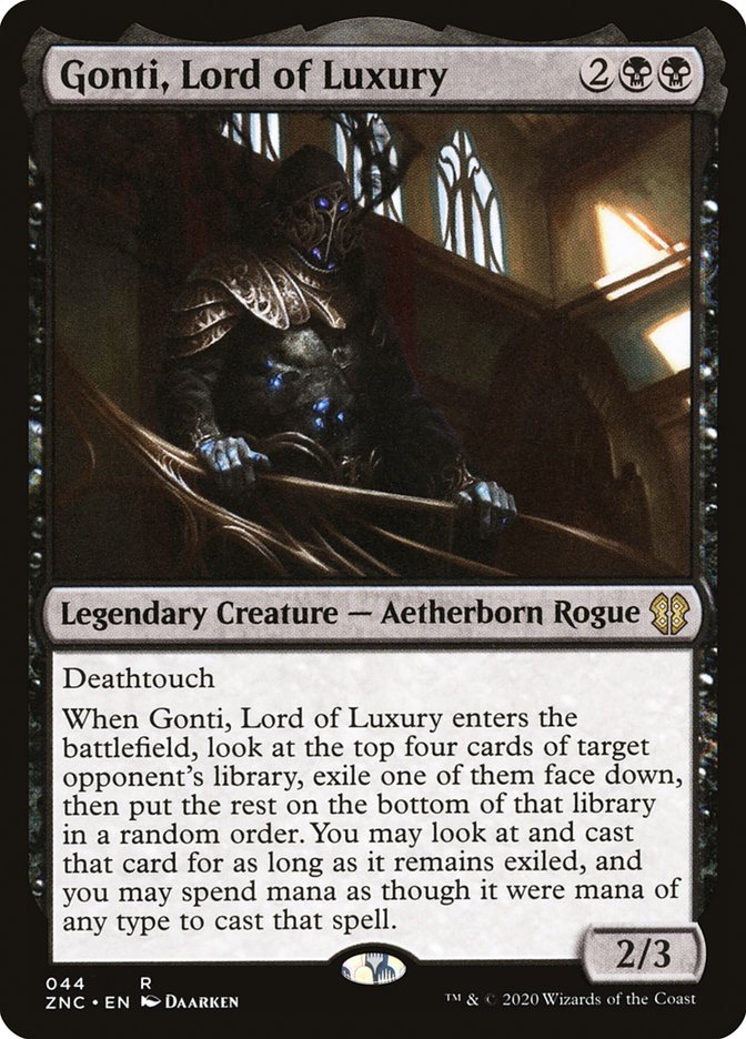 Gonti, Lord of Luxury [Zendikar Rising Commander] | Pegasus Games WI