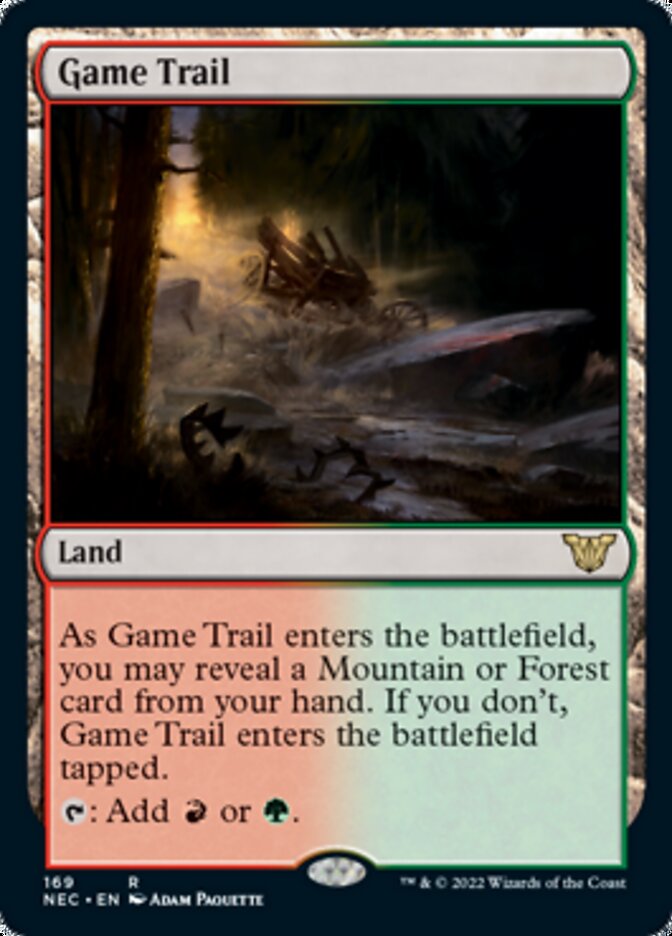 Game Trail [Kamigawa: Neon Dynasty Commander] | Pegasus Games WI