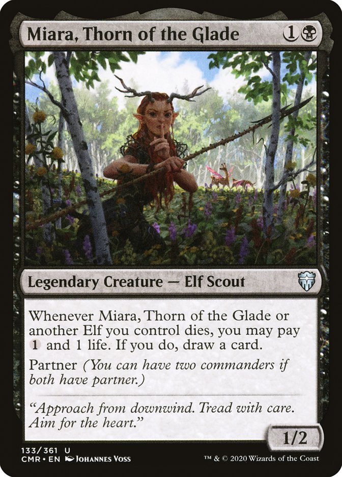 Miara, Thorn of the Glade [Commander Legends] | Pegasus Games WI