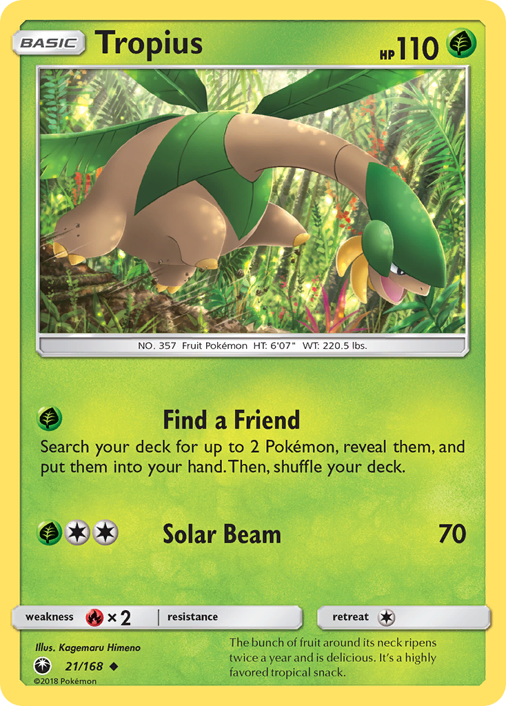 Tropius (21/168) [Sun & Moon: Celestial Storm] | Pegasus Games WI