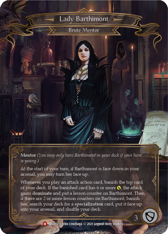Lady Barthimont [LEV002] (Monarch Levia Blitz Deck) | Pegasus Games WI