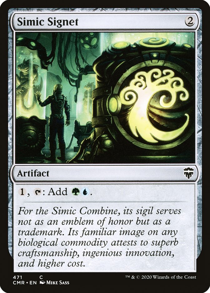 Simic Signet [Commander Legends] | Pegasus Games WI