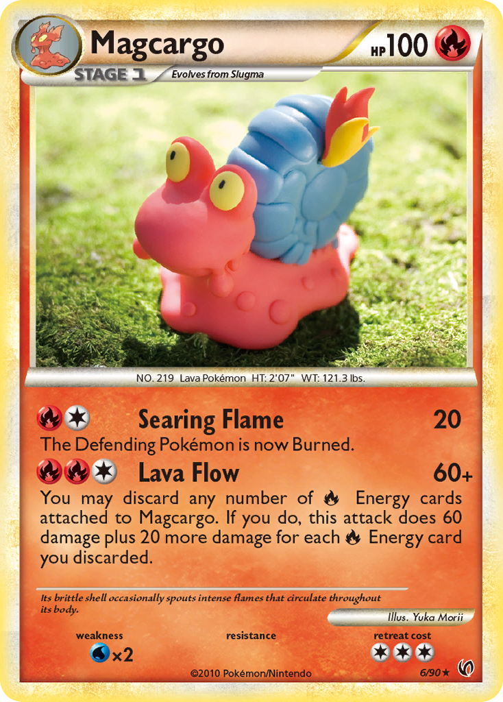 Magcargo (6/90) [HeartGold & SoulSilver: Undaunted] | Pegasus Games WI