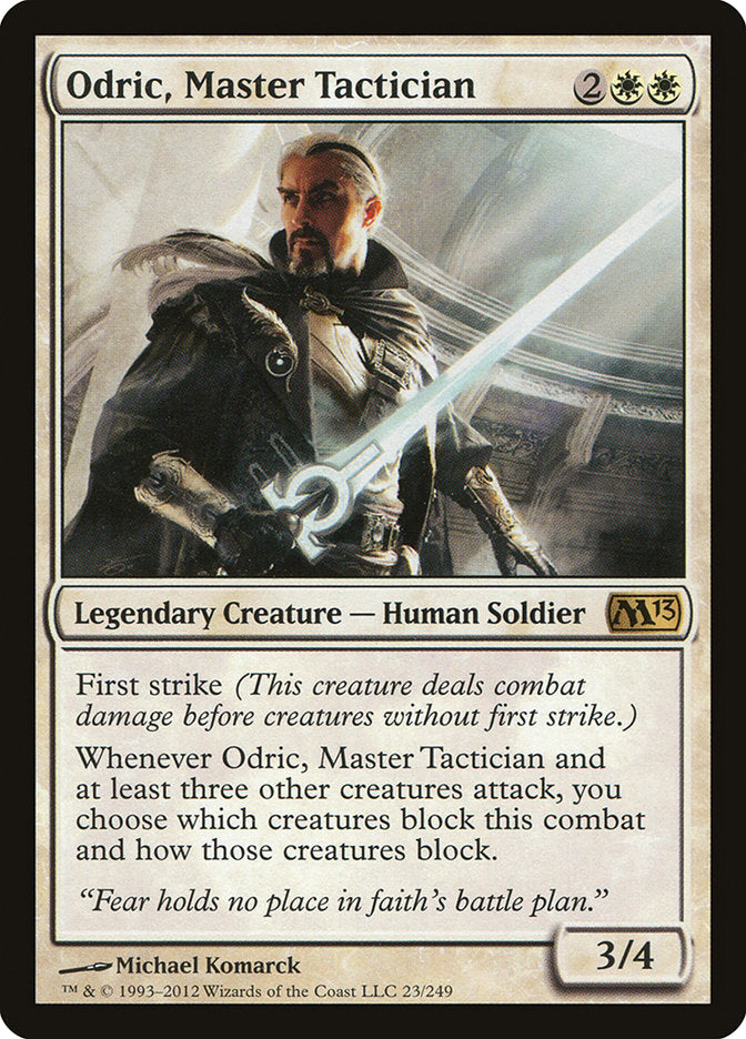 Odric, Master Tactician [Magic 2013] | Pegasus Games WI