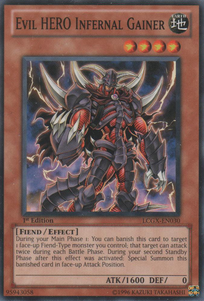 Evil HERO Infernal Gainer [LCGX-EN030] Common | Pegasus Games WI