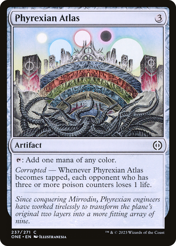 Phyrexian Atlas [Phyrexia: All Will Be One] | Pegasus Games WI