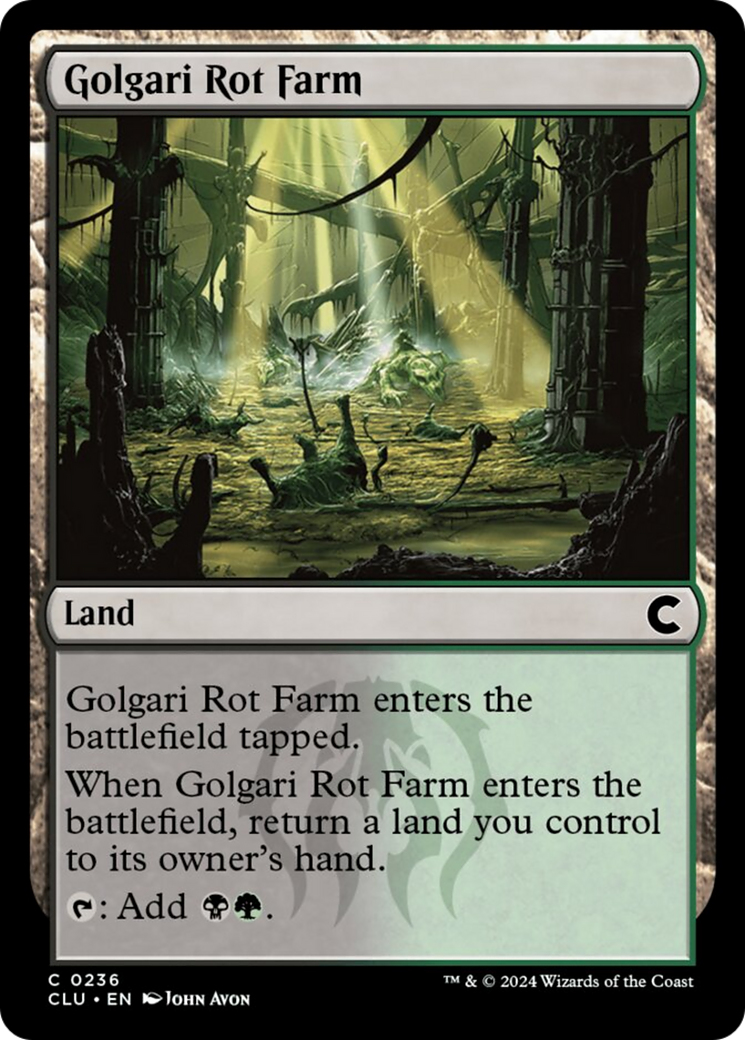 Golgari Rot Farm [Ravnica: Clue Edition] | Pegasus Games WI