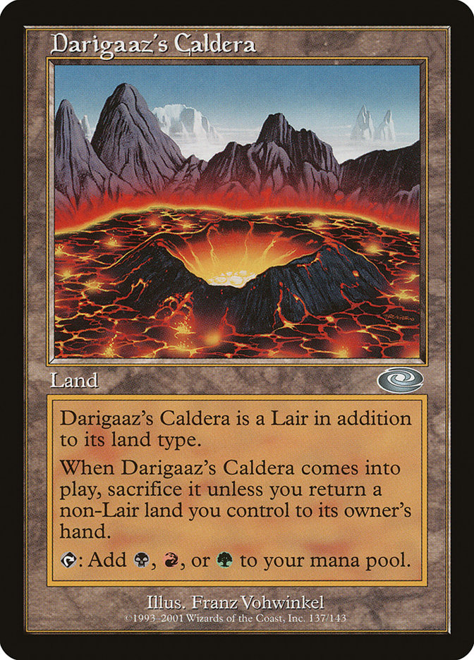 Darigaaz's Caldera [Planeshift] | Pegasus Games WI