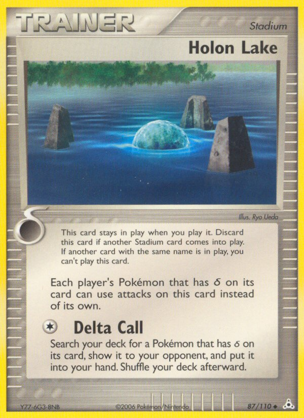 Holon Lake (87/110) [EX: Holon Phantoms] | Pegasus Games WI