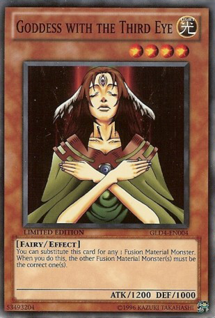 Goddess with the Third Eye [GLD4-EN004] Common | Pegasus Games WI