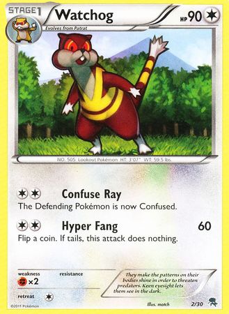 Watchog (2/30) [Black & White: Trainer Kit - Zoroark] | Pegasus Games WI
