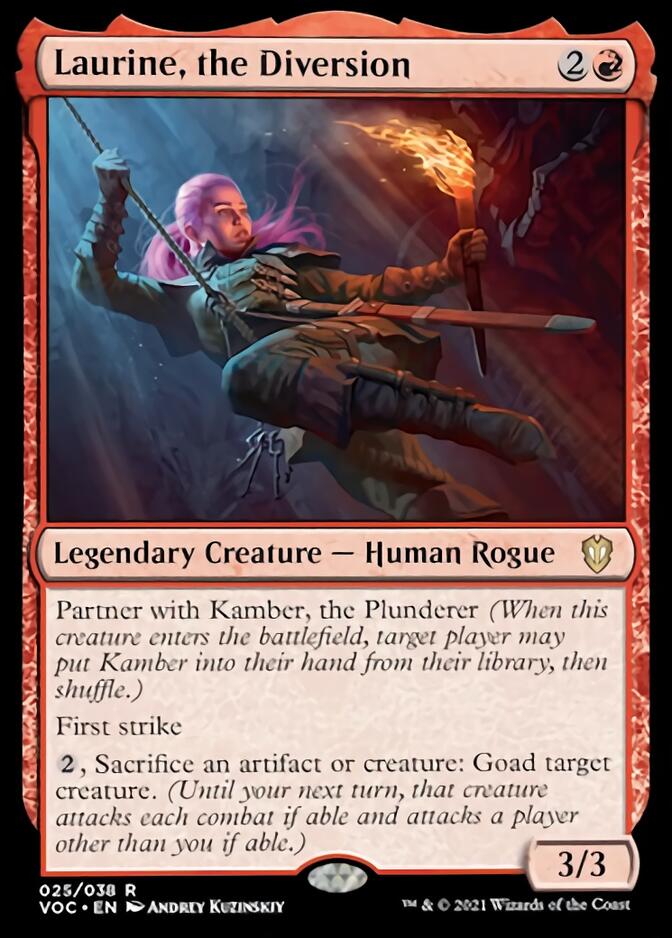Laurine, the Diversion [Innistrad: Crimson Vow Commander] | Pegasus Games WI