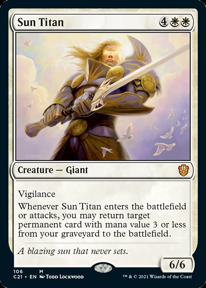 Sun Titan [Commander 2021] | Pegasus Games WI