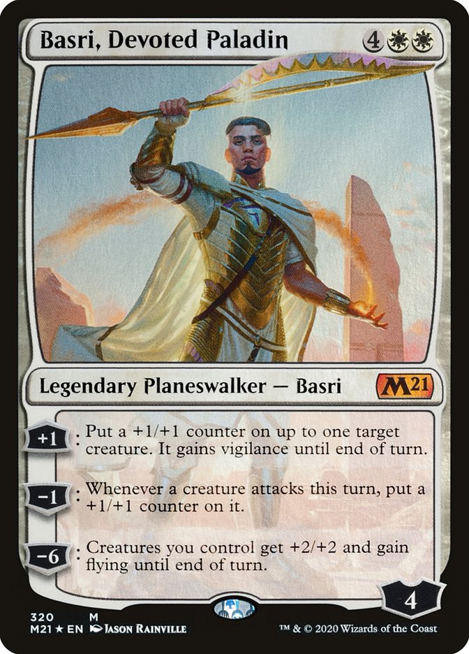 Basri, Devoted Paladin [Core Set 2021] | Pegasus Games WI