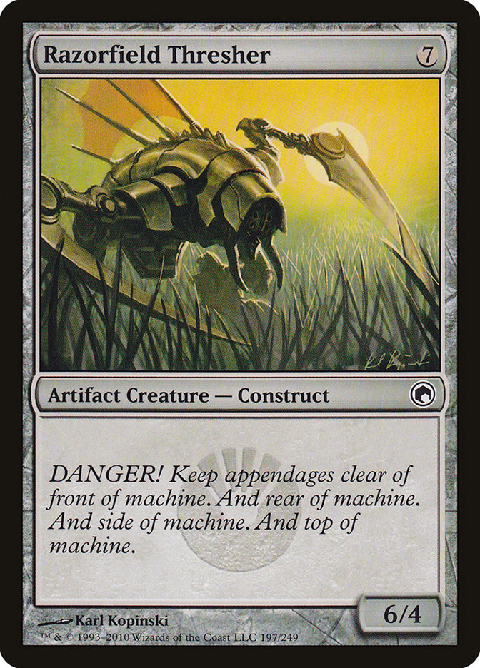 Razorfield Thresher [Scars of Mirrodin] | Pegasus Games WI