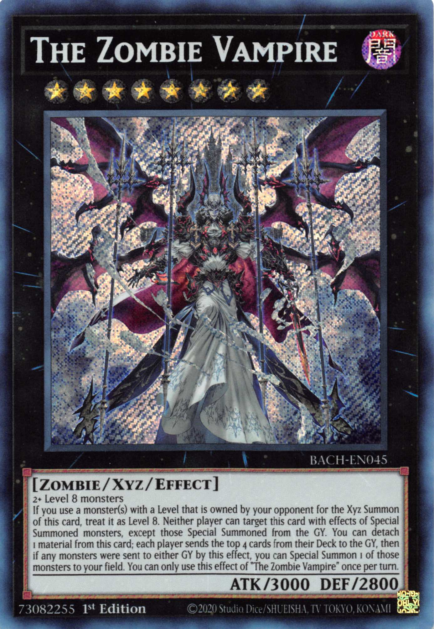 The Zombie Vampire [BACH-EN045] Secret Rare | Pegasus Games WI