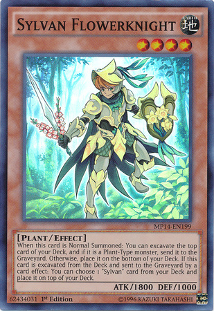 Sylvan Flowerknight [MP14-EN199] Super Rare | Pegasus Games WI