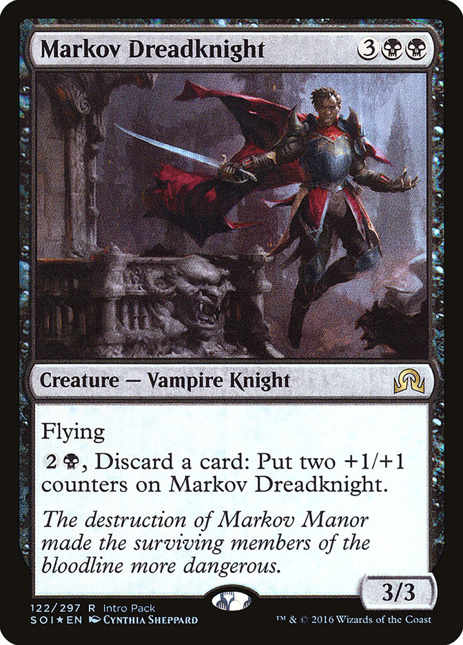 Markov Dreadknight (Intro Pack) [Shadows over Innistrad Promos] | Pegasus Games WI