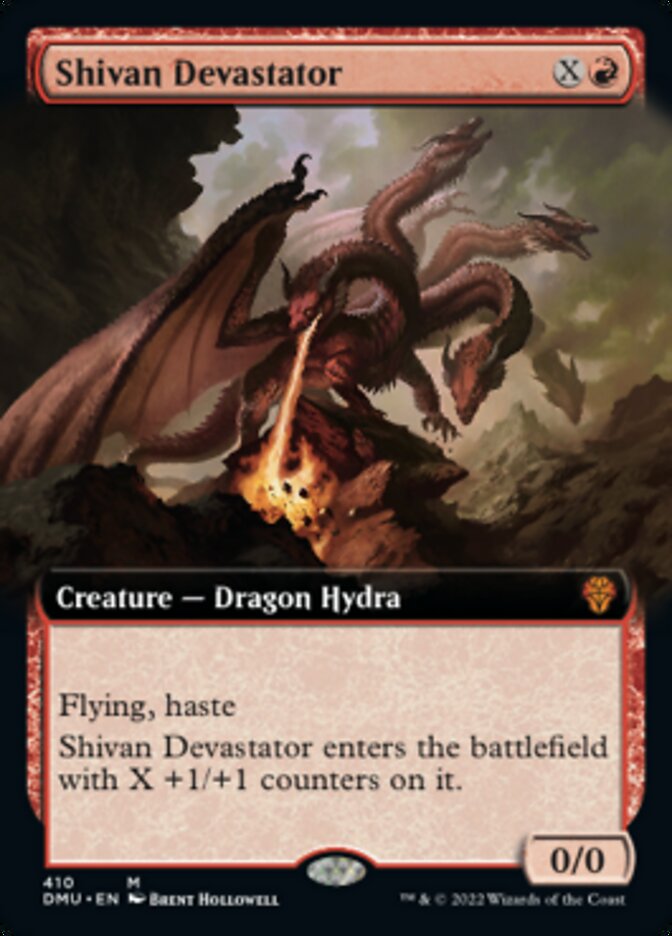 Shivan Devastator (Extended Art) [Dominaria United] | Pegasus Games WI