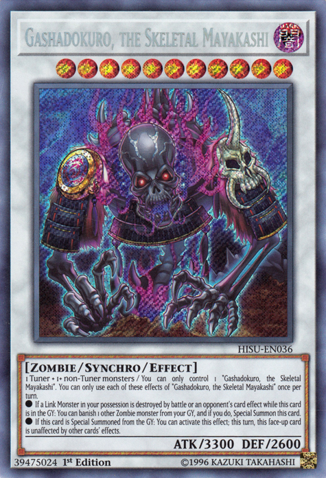 Gashadokuro, the Skeletal Mayakashi [HISU-EN036] Secret Rare | Pegasus Games WI