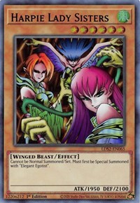 Harpie Lady Sisters (Purple) [LDS2-EN065] Ultra Rare | Pegasus Games WI