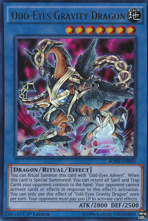 Odd-Eyes Gravity Dragon [BOSH-EN043] Ultra Rare | Pegasus Games WI