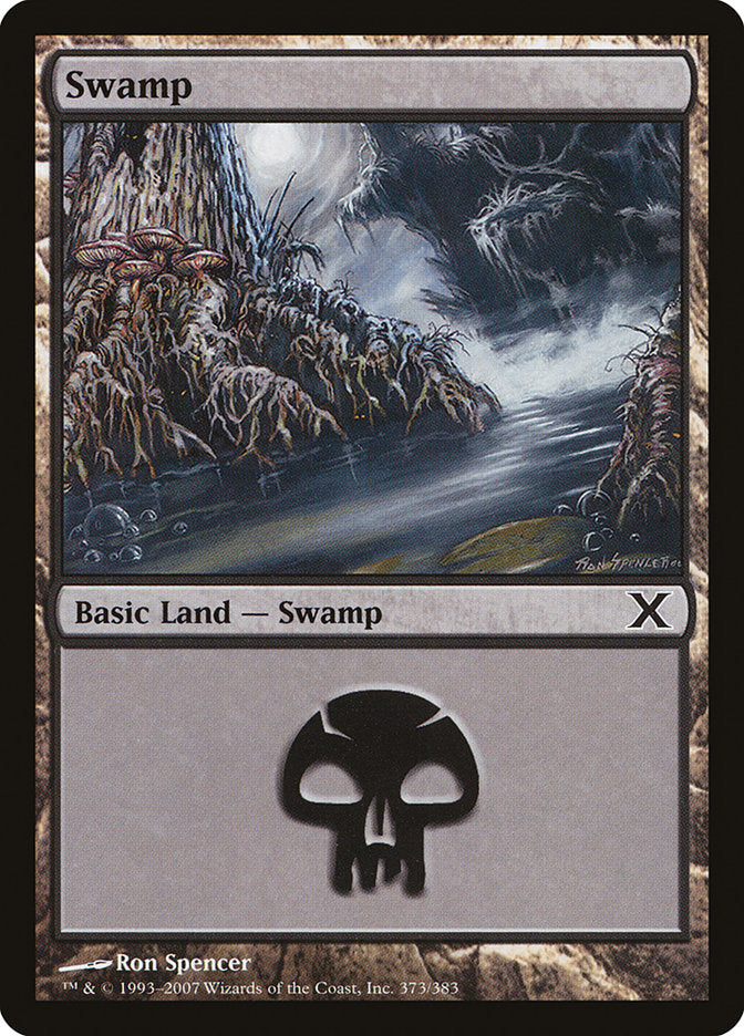 Swamp (373) [Tenth Edition] | Pegasus Games WI
