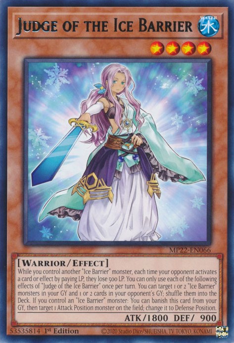 Judge of the Ice Barrier [MP22-EN066] Rare | Pegasus Games WI