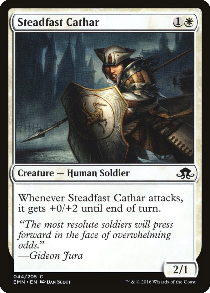 Steadfast Cathar [Eldritch Moon] | Pegasus Games WI