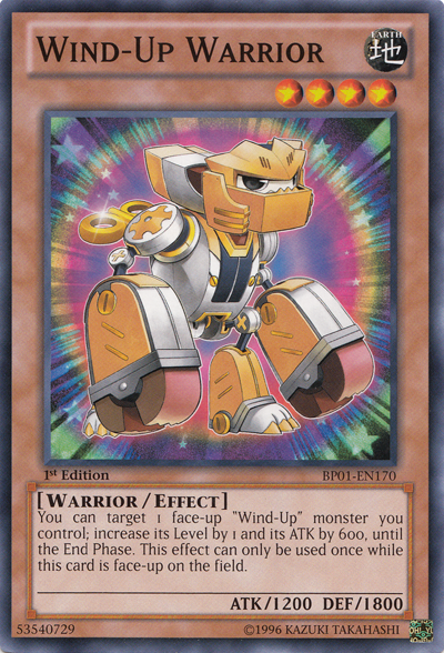 Wind-Up Warrior [BP01-EN170] Common | Pegasus Games WI