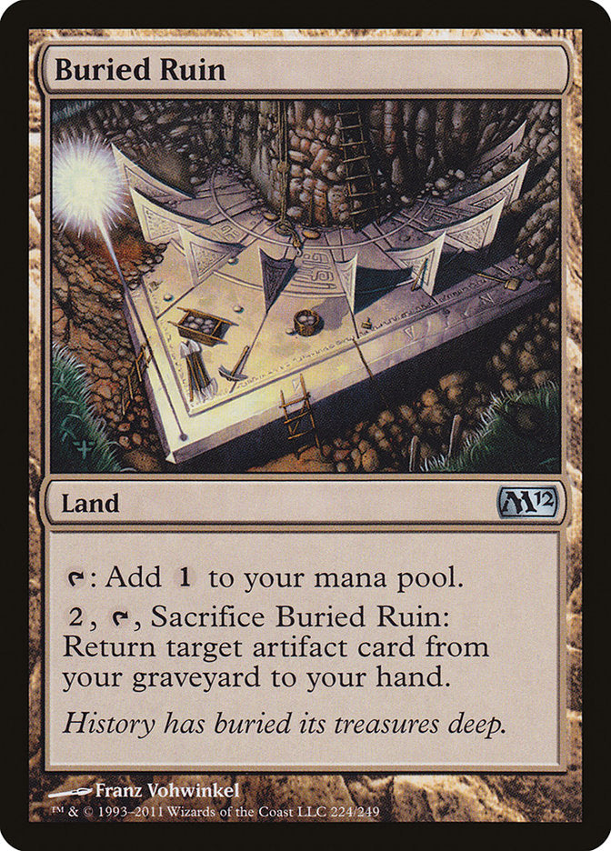 Buried Ruin [Magic 2012] | Pegasus Games WI