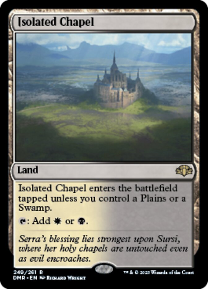 Isolated Chapel [Dominaria Remastered] | Pegasus Games WI