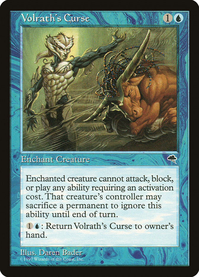 Volrath's Curse [Tempest] | Pegasus Games WI
