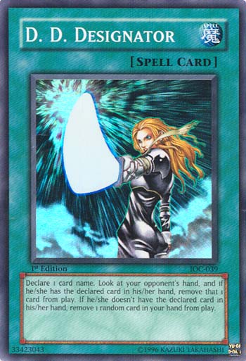 D.D. Designator [IOC-039] Super Rare | Pegasus Games WI
