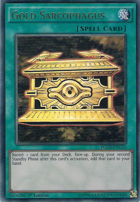 Gold Sarcophagus (C) [YGLD-ENC26] Ultra Rare | Pegasus Games WI