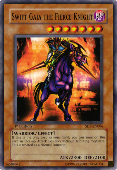 Swift Gaia the Fierce Knight [SD5-EN006] Common | Pegasus Games WI