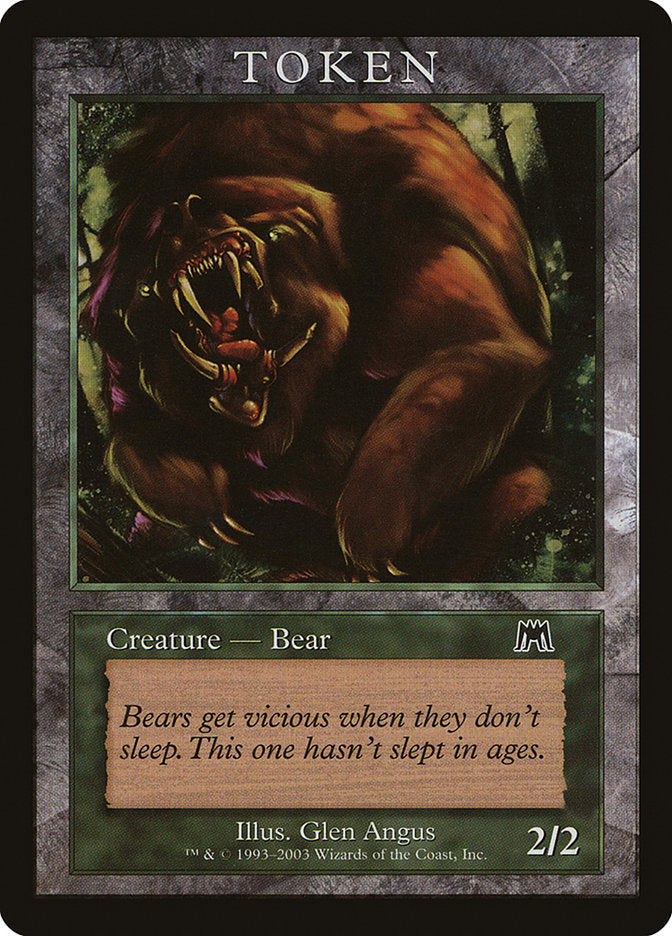 Bear Token [Magic Player Rewards 2003] | Pegasus Games WI