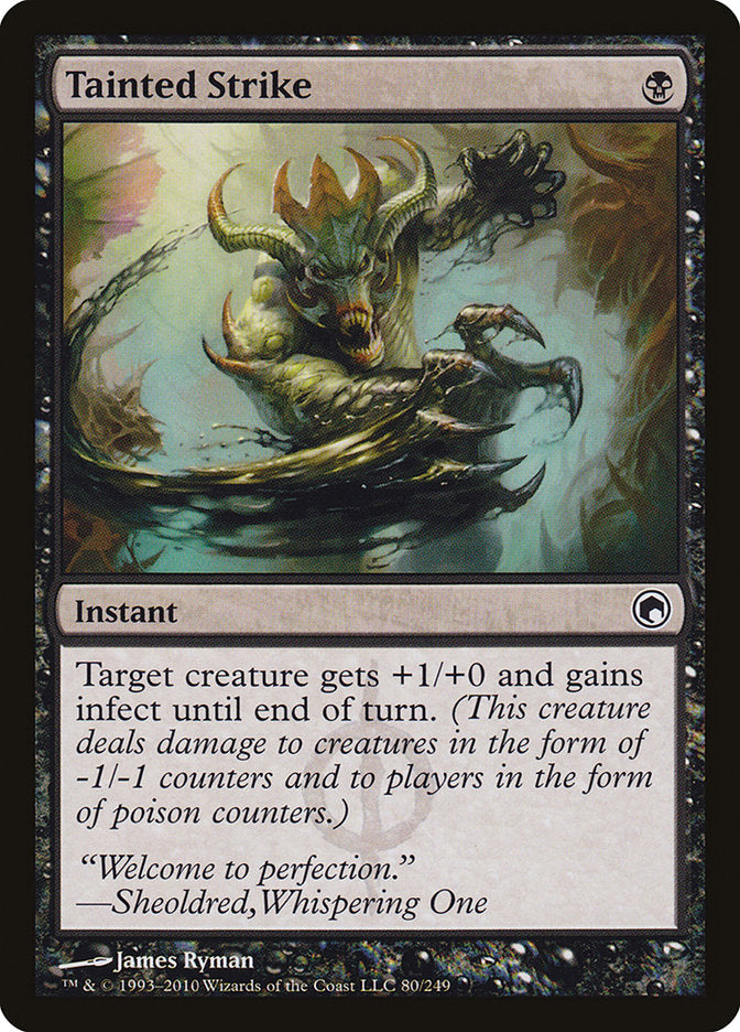 Tainted Strike [Scars of Mirrodin] | Pegasus Games WI