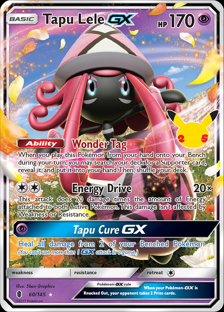 Tapu Lele GX (60/145) [Celebrations: 25th Anniversary - Classic Collection] | Pegasus Games WI