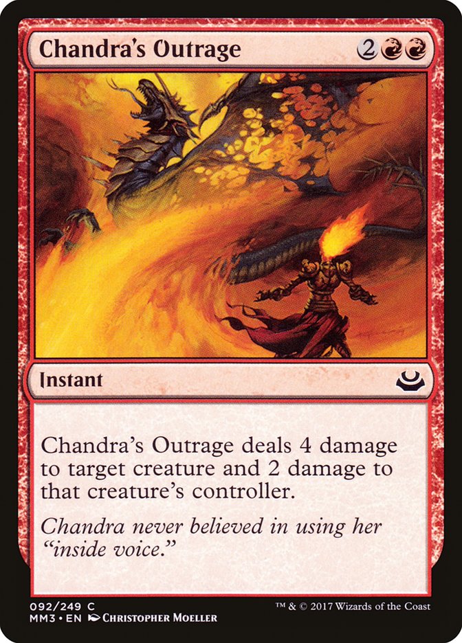 Chandra's Outrage [Modern Masters 2017] | Pegasus Games WI