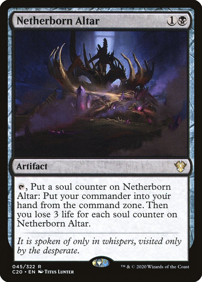 Netherborn Altar [Commander 2020] | Pegasus Games WI