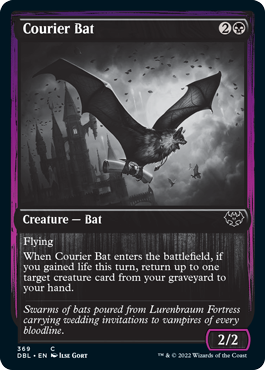 Courier Bat [Innistrad: Double Feature] | Pegasus Games WI