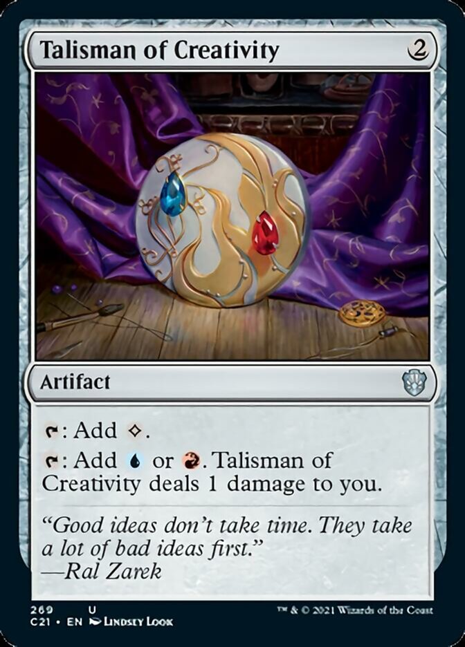 Talisman of Creativity [Commander 2021] | Pegasus Games WI