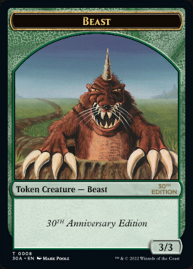 Beast Token [30th Anniversary Tokens] | Pegasus Games WI