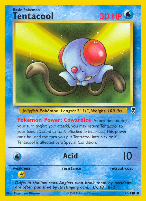 Tentacool (96/110) [Legendary Collection] | Pegasus Games WI