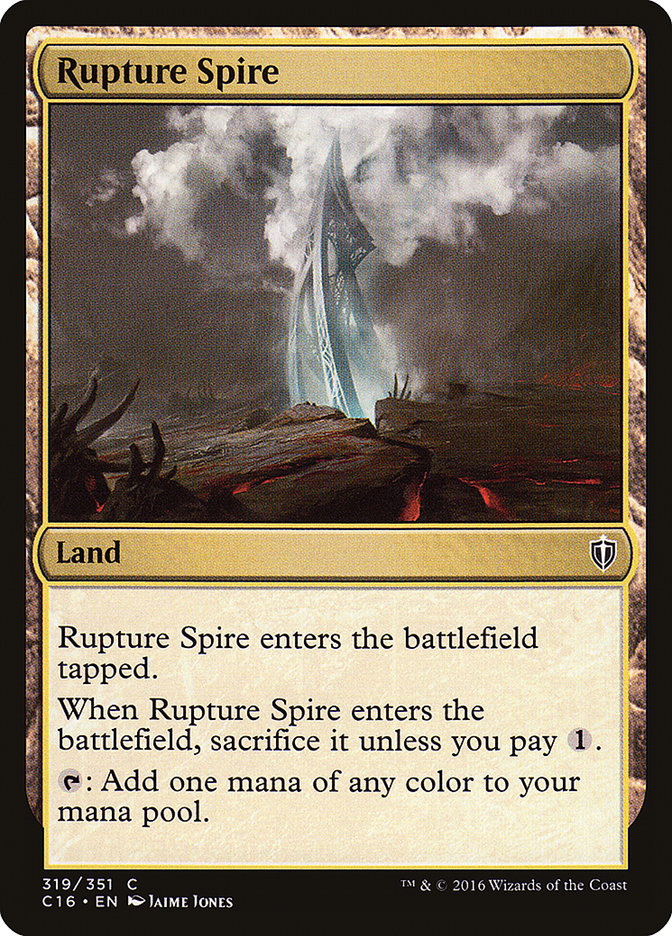 Rupture Spire [Commander 2016] | Pegasus Games WI