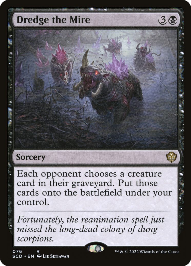 Dredge the Mire [Starter Commander Decks] | Pegasus Games WI